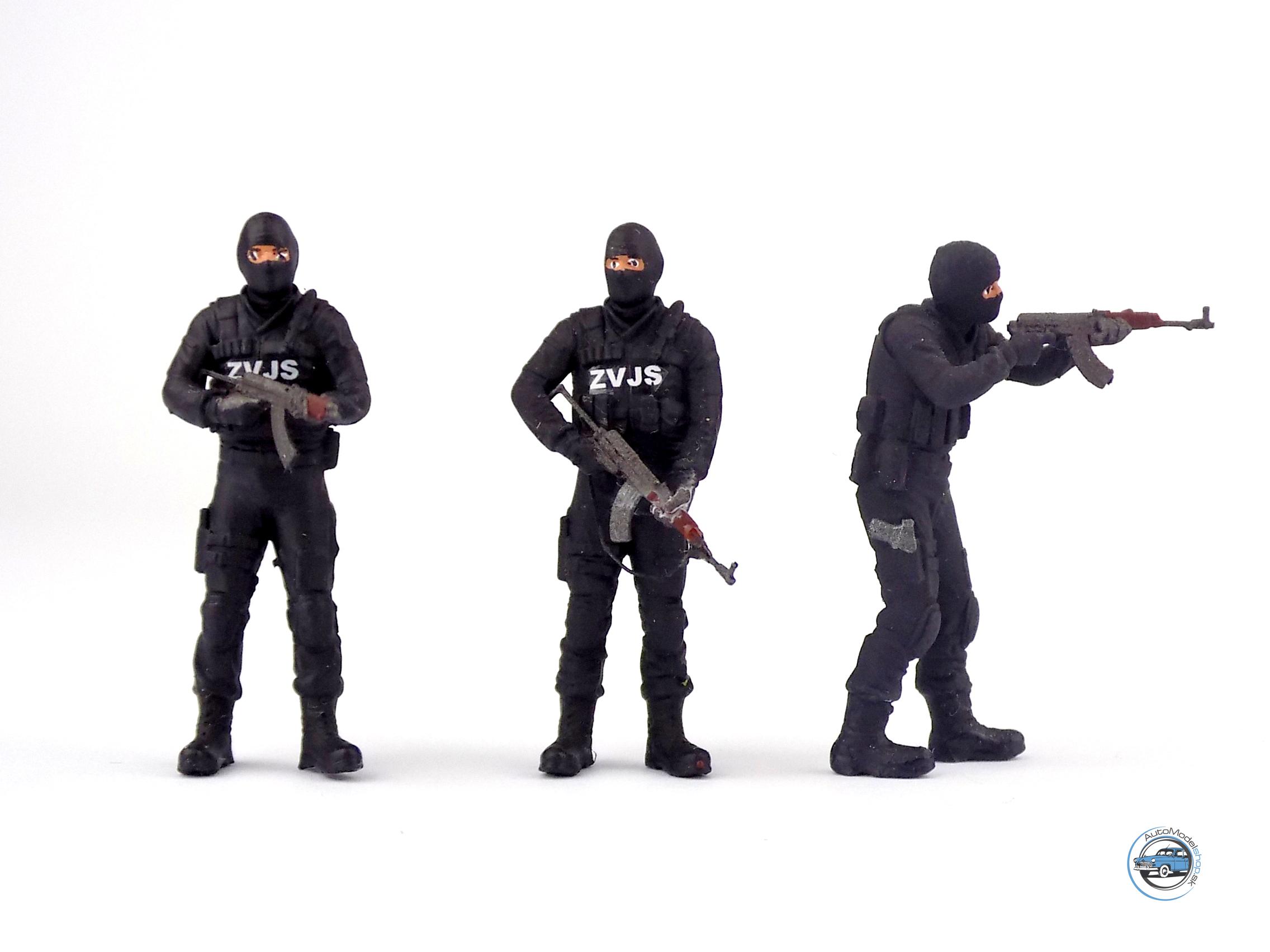 3set príslušníkov ZVJS 1:43 – Obrázok 4