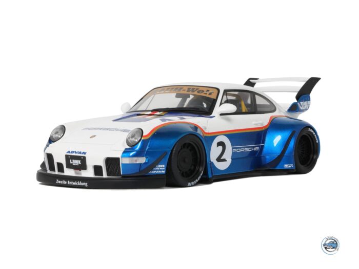 PORSCHE RWB X LIBERTY WALK 2023 - 1:18 GT SPIRIT
