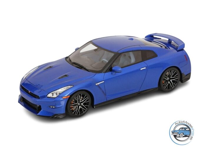 NISSAN GT-R SKYLINE EDITION BAYSIDE BLUE 2024 - 1:18 GT SPIRIT