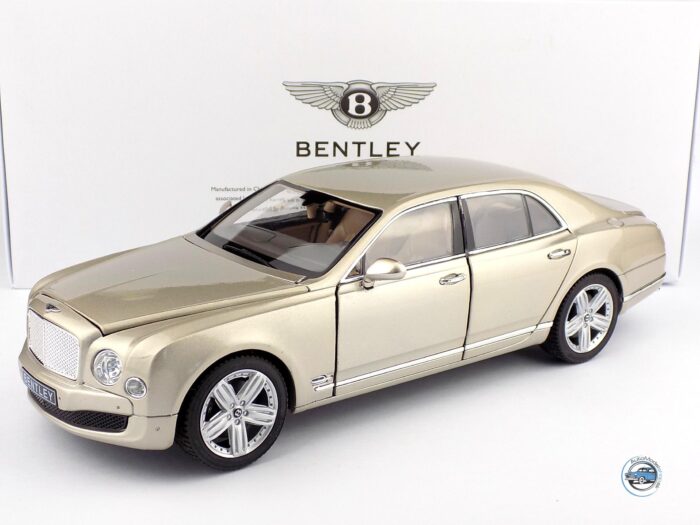BENTLEY MULSANNE 2012 LIGHT GOLD - 1:18 RASTAR