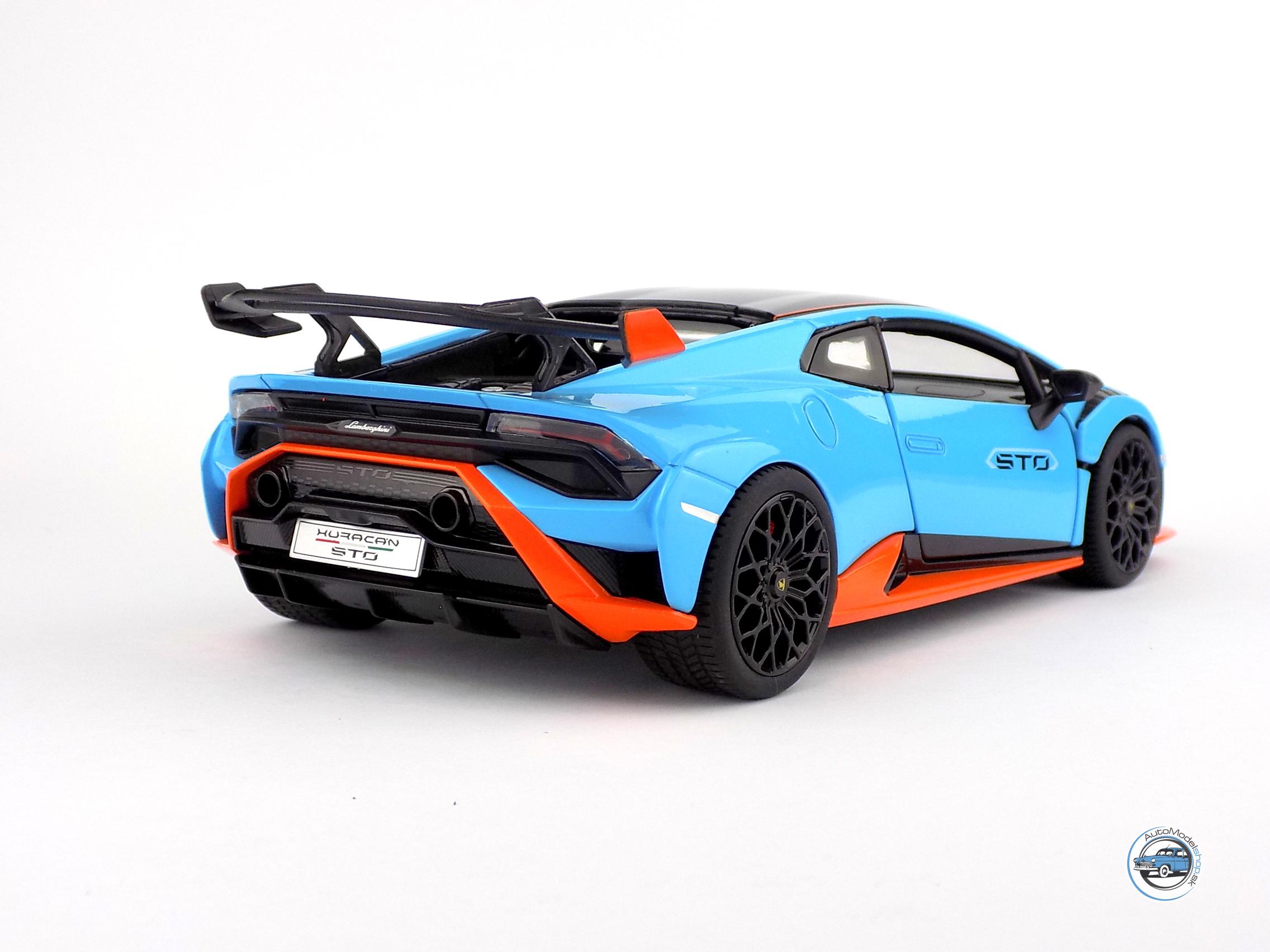 LAMBORGHINI HURACAN STO 2012 BLUE - 1:18 RASTAR – Obrázok 5
