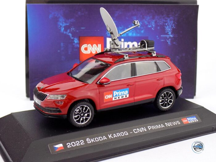 ŠKODA KAROQ – CNN Prima News, Spravodajstvo – 1:43 CAL / Norev