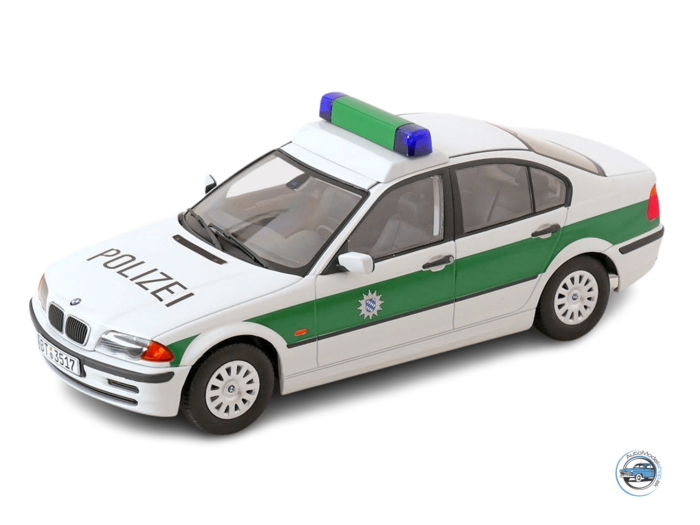 BMW 3 E46 1999 POLIZEI  - 1:18 KK SCALE