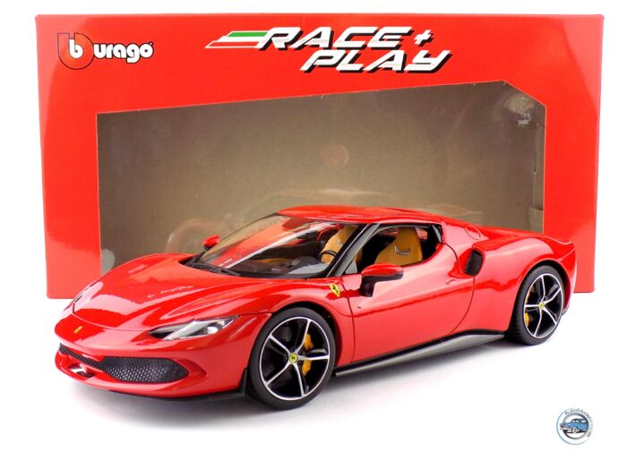 FERRARI 296 GTB HYBRID 830HP V6 2021 – 1:18 BBURAGO