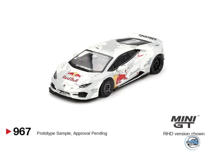 LAMBORGHINI HURACAN LB★WORKS ver. 2 Šialený Mike NIMBUL - 1:64 MiniGT