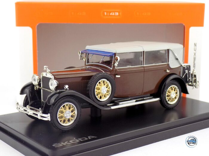 ŠKODA 860 1932 HNEDÁ - 1:43 ABREX