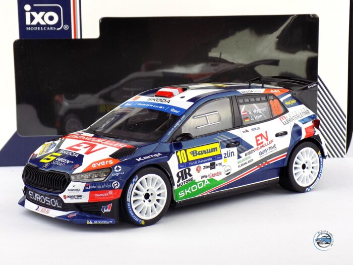 ŠKODA FABIA RALLY2 BARUM RALLY 2024 - 1:18 IXO