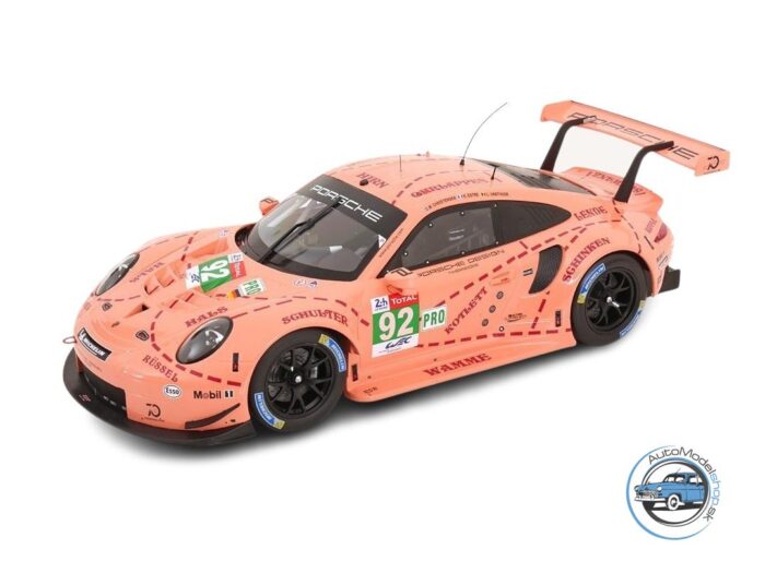 PORSCHE 911 991 RSR 2018 - 1:12 IXO