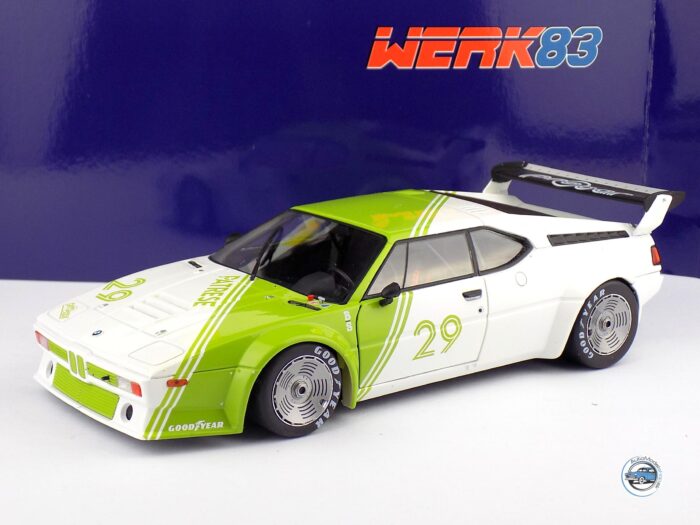 BMW M1 PROCAR IMOLA 1980 RICCARDO PATRESE - 1:18 WERK83