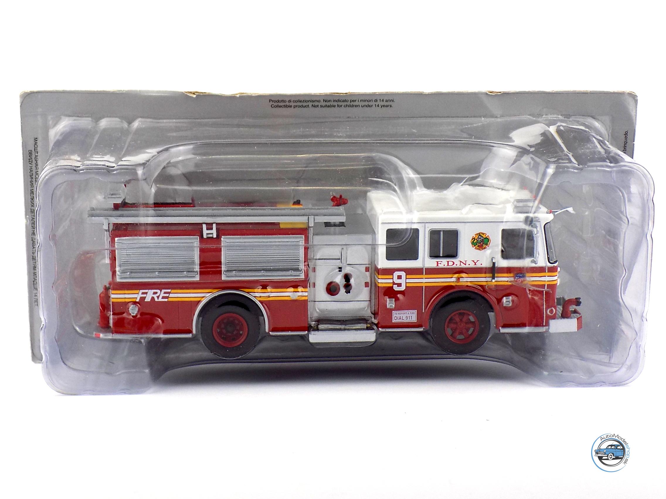 SEAGRAVE HASIČI NEW YORK USA 2001 - 1:43 DeA – Obrázok 3
