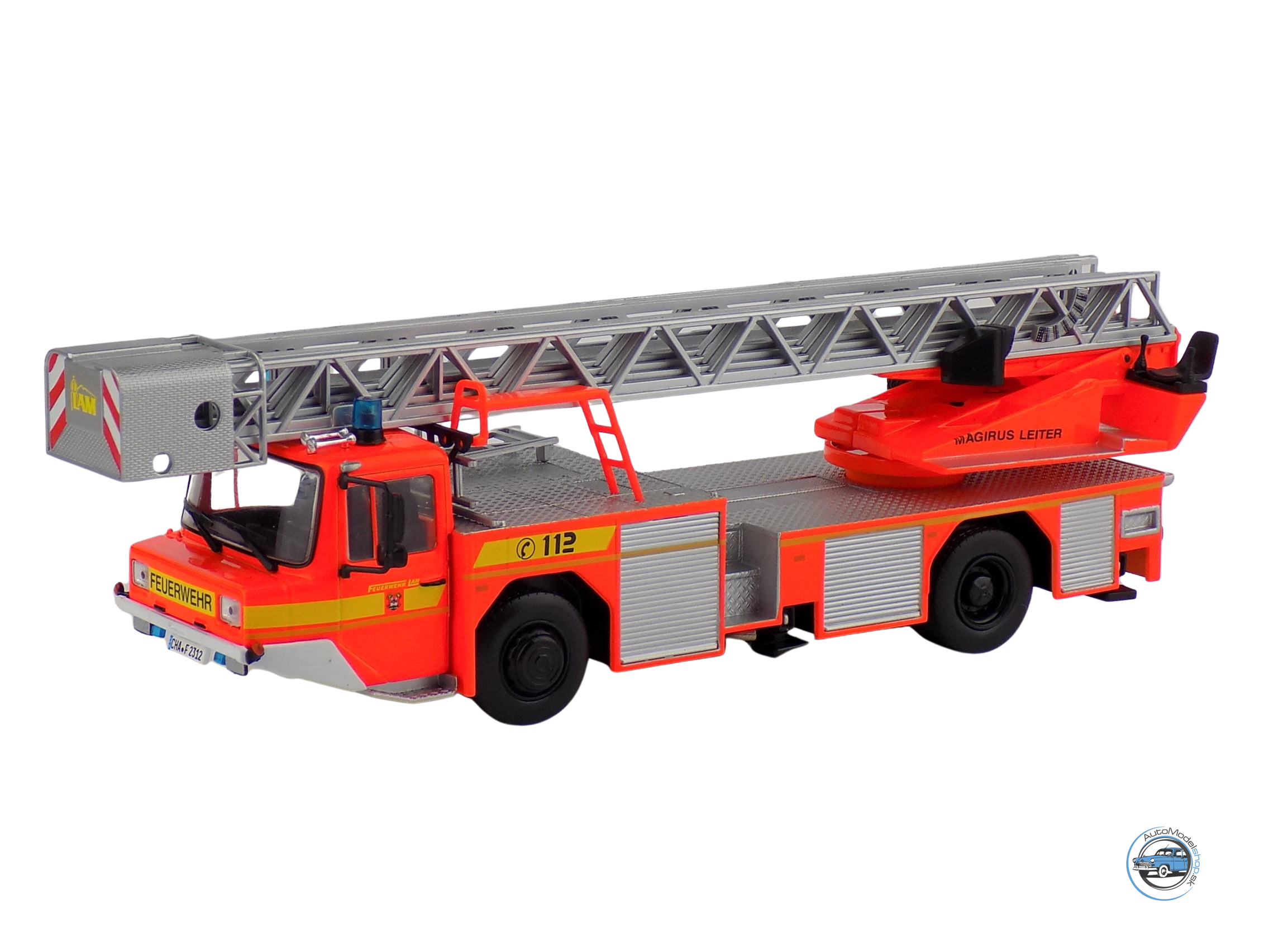 IVECO MAGIRUS DLA-K 23-12 HASIČI NEMECKO 2003 - 1:43 DeA
