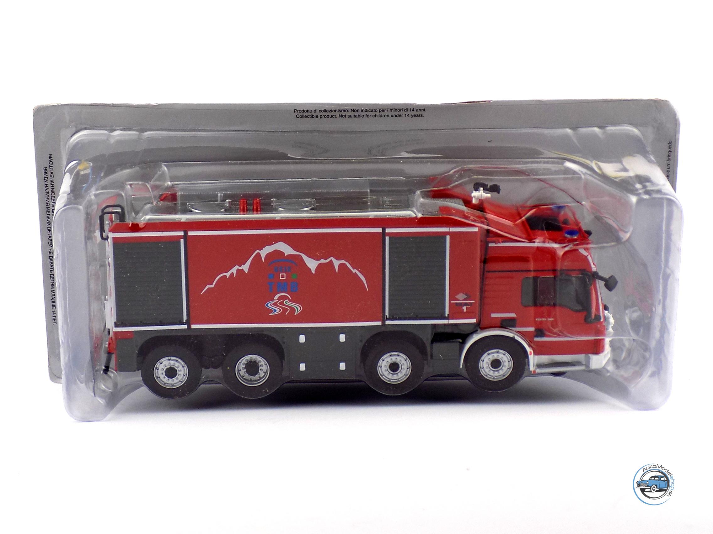 MAN BAI TGS TUNELOVÝ ŠPECIAL HASIČI TALIANSKO 2013 - 1:43 DeA – Obrázok 3