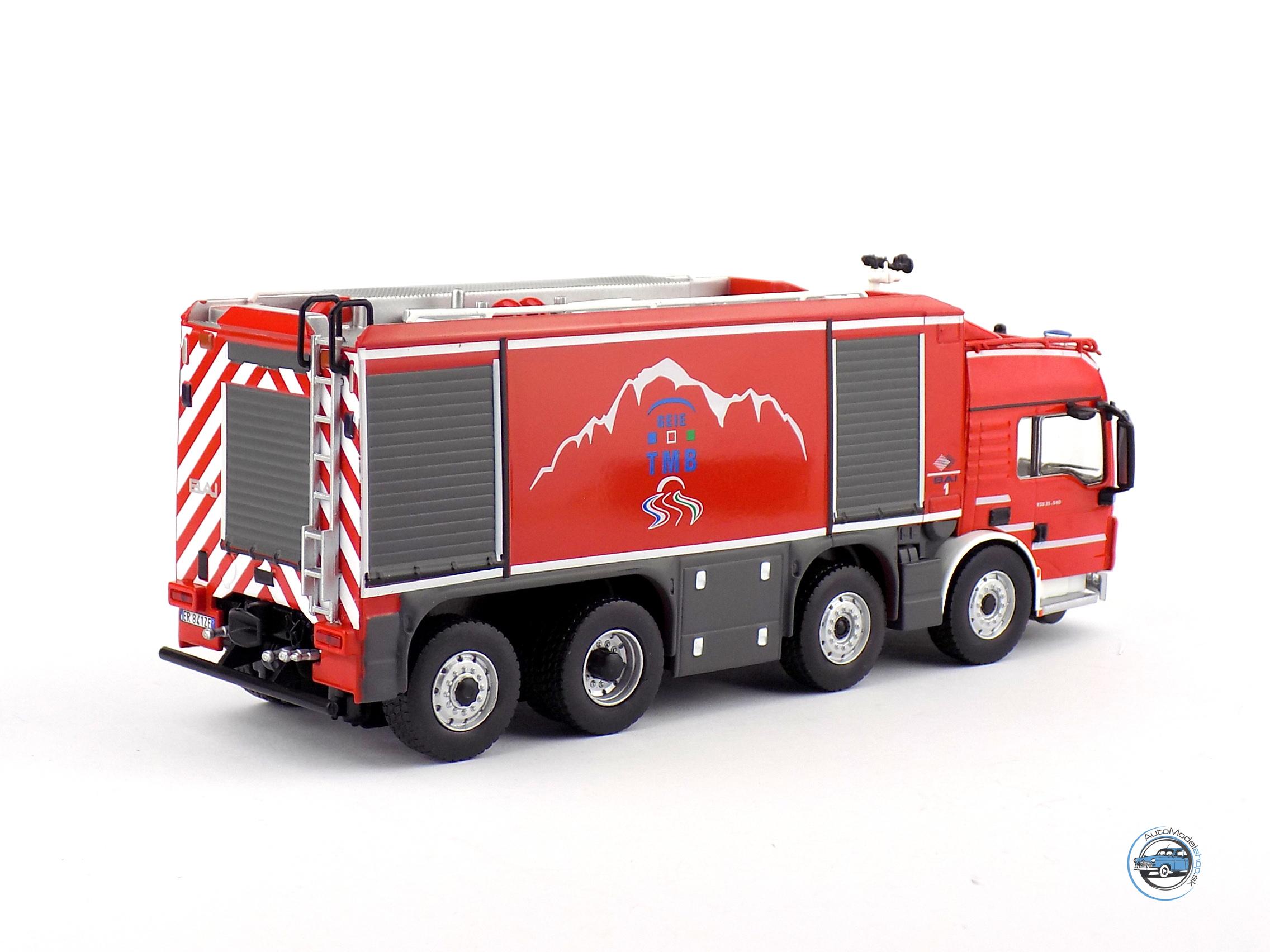MAN BAI TGS TUNELOVÝ ŠPECIAL HASIČI TALIANSKO 2013 - 1:43 DeA – Obrázok 2