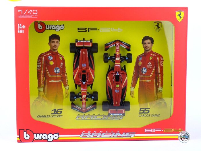 FORMULA F1 SET FERRARI SF-24 – 1:43 BBURAGO