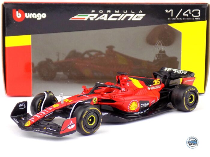 FERRARI F1 SF-23 MONZA VC TALIANSKA 2023 CHARLES LECLERC - 1:43 BBURAGO