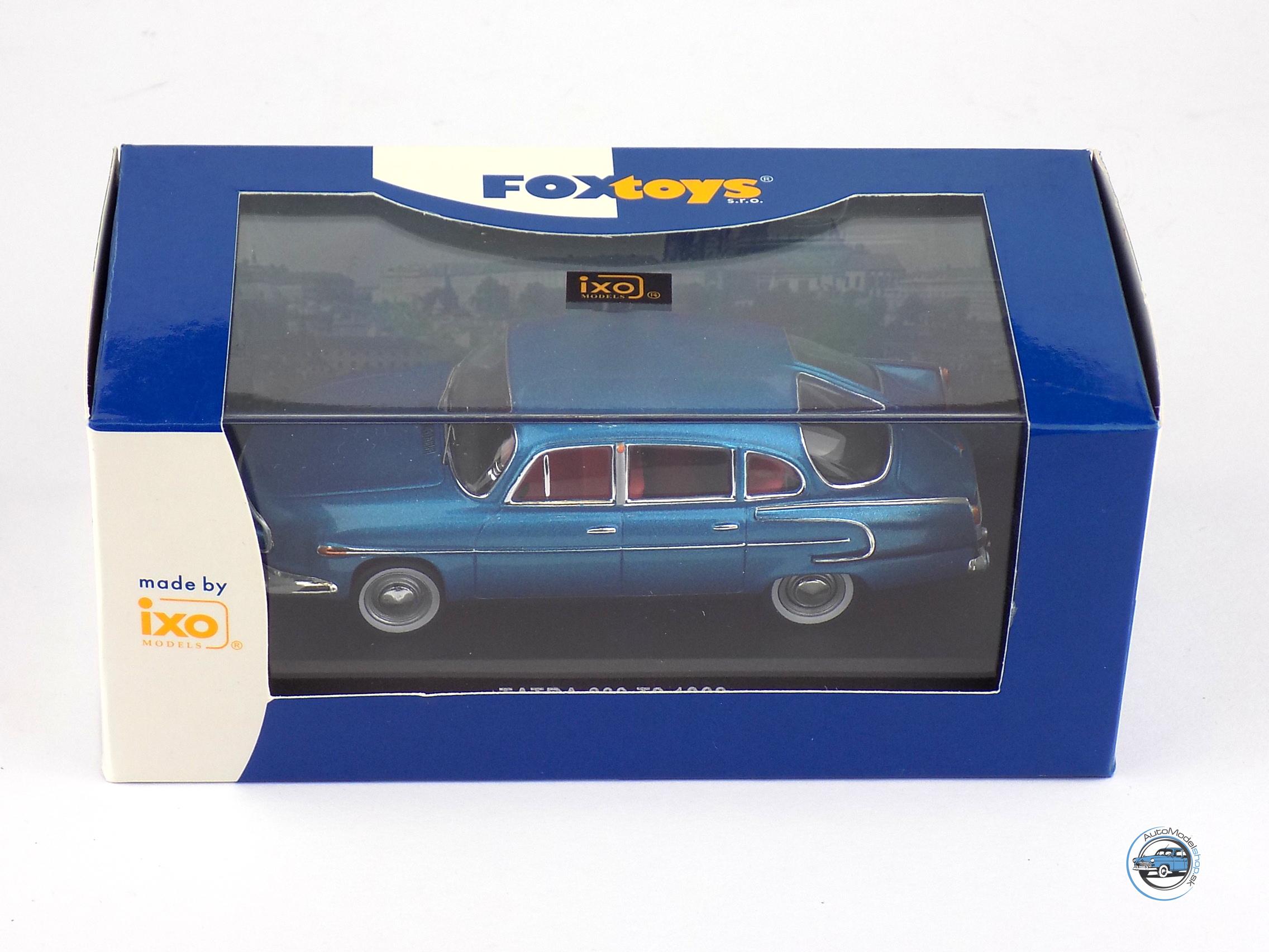 TATRA 603 T2 MODRÁ 1968 - 1:43 FOX TOYS – Obrázok 4