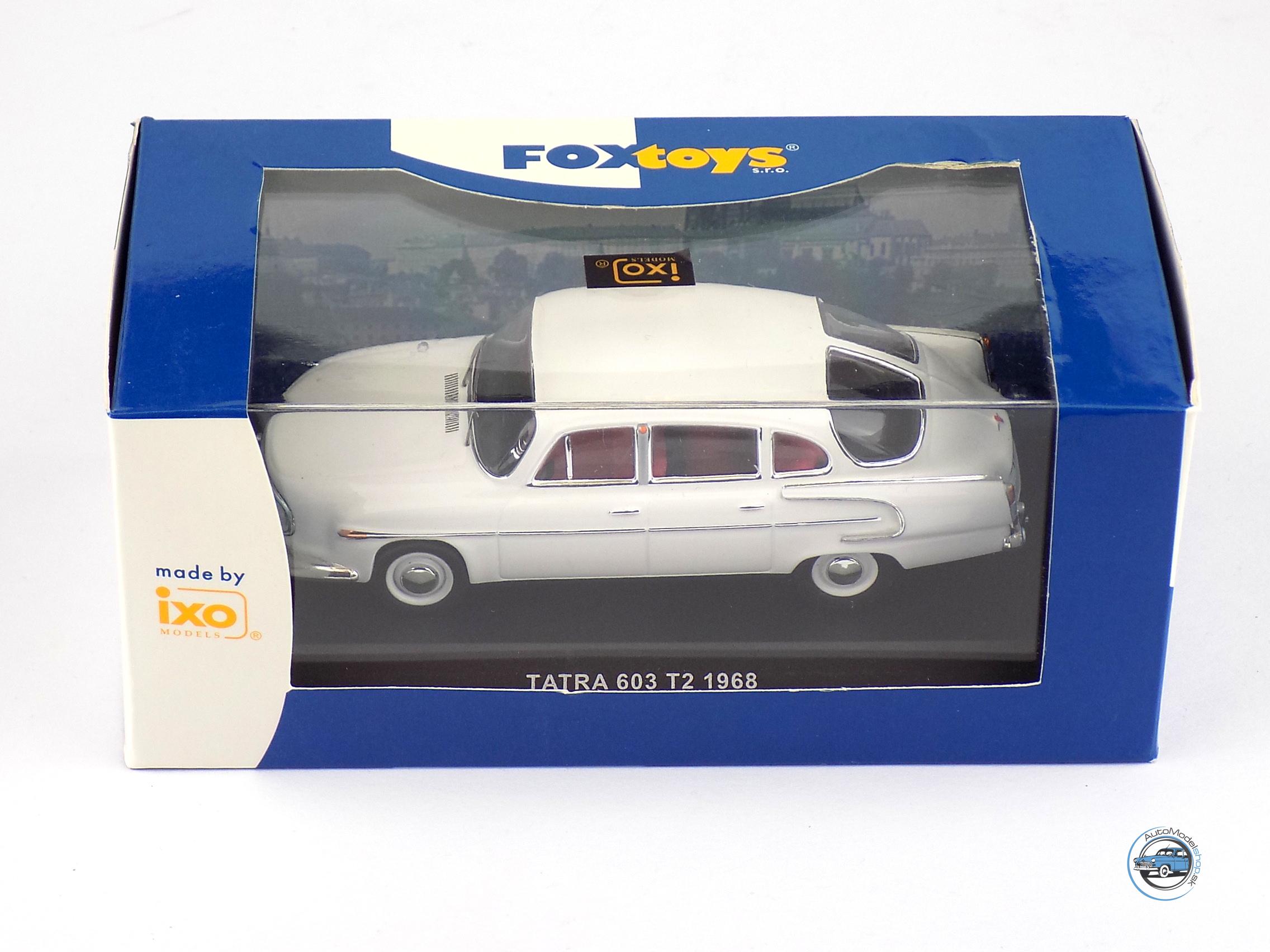 TATRA 603 T2 BIELA 1968 - 1:43 FOX TOYS – Obrázok 4