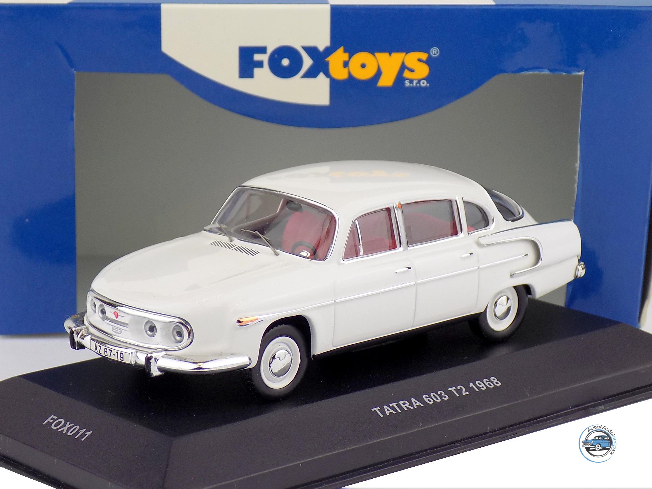 TATRA 603 T2 BIELA 1968 - 1:43 FOX TOYS