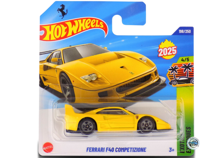 FERRARI F40 COMPETIZIONE - 1:64 HOT WHEELS