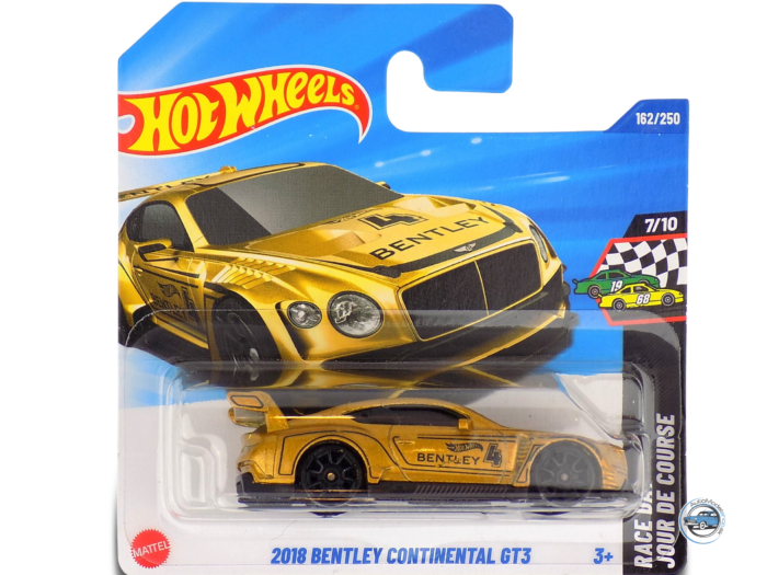 BENTLEY CONTINENTAL GT3 2018 - 1:64 HOT WHEELS
