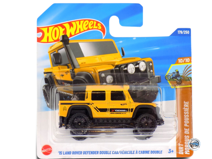 LAND ROVER DEFENDER DOBLE CAB - 1:64 HOT WHEELS