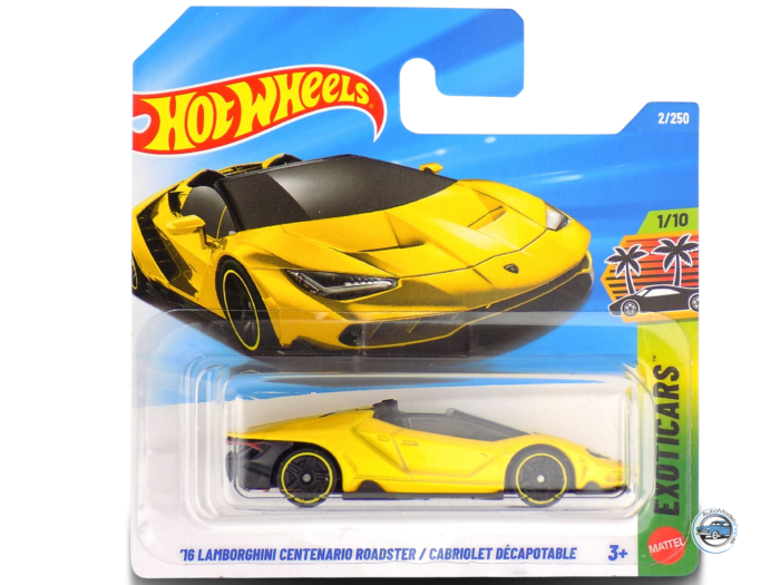 LAMBORGHINI CENTENARIO ROADSTER - 1:64 HOT WHEELS