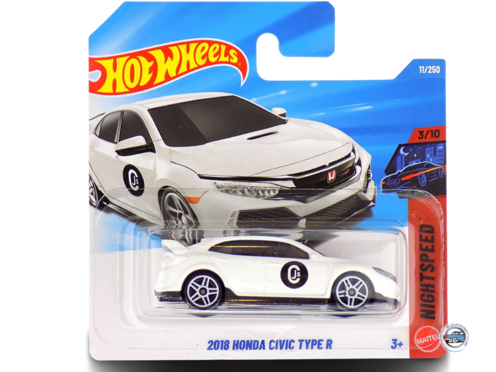 HONDA CIVIC TYPE R 2018 - 1:64 HOT WHEELS