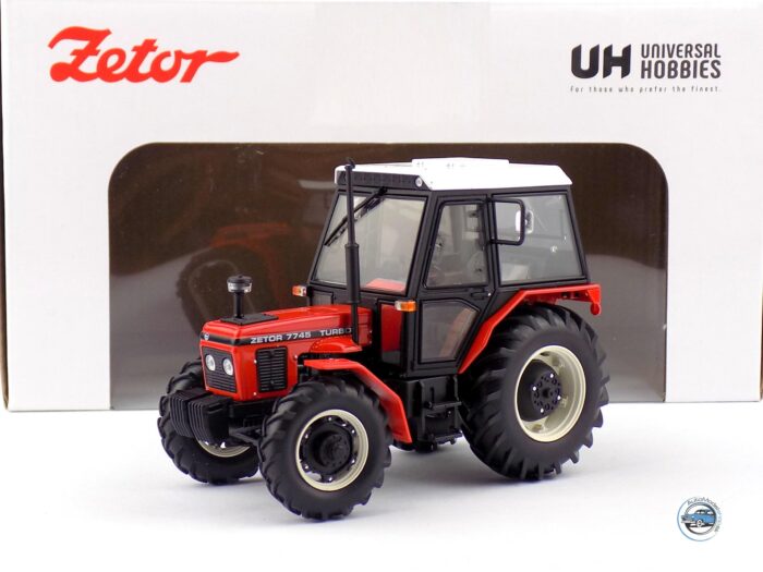 TRAKTOR ZETOR 7745 TURBO 4WD 1969 - 1:43 UNIVESAL HOBBIES LIMITED EDITION