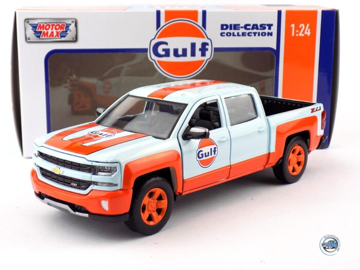 CHEVROLET SILVERADO 1500 GULF - 1:24 MOTORMAX