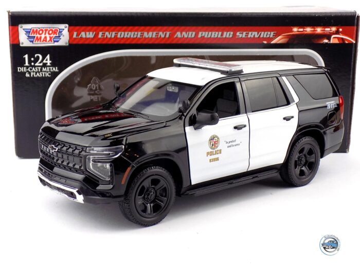 CHEVROLET TAHOE PPV LOS ANGELES POLICE DEPARTMENT 2025 - 1:24 MOTORMAX