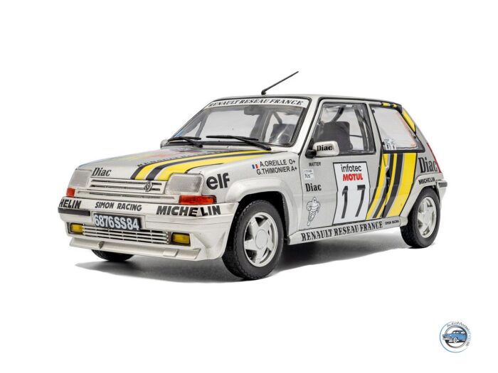 RENAULT 5 GT TURBO MK2 1989 TOUR DE CORSE - 1:18 SOLIDO